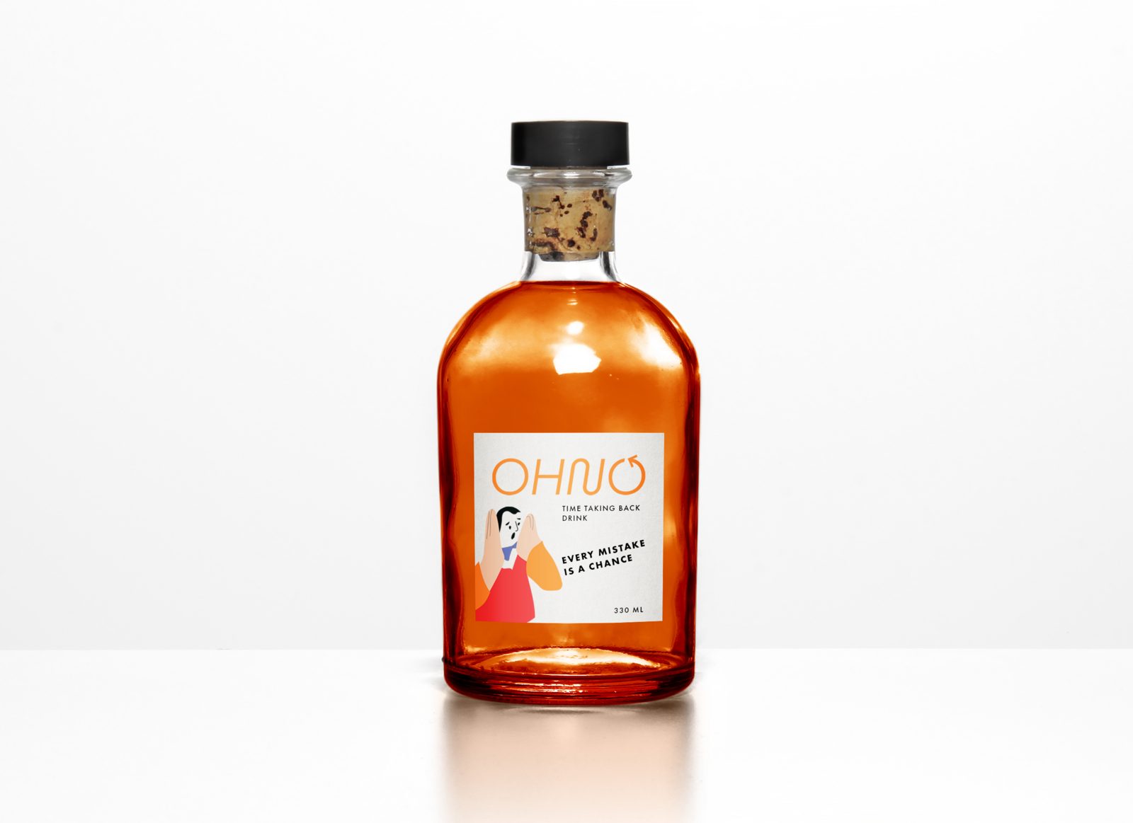 OHNO — time taking back drink bottle