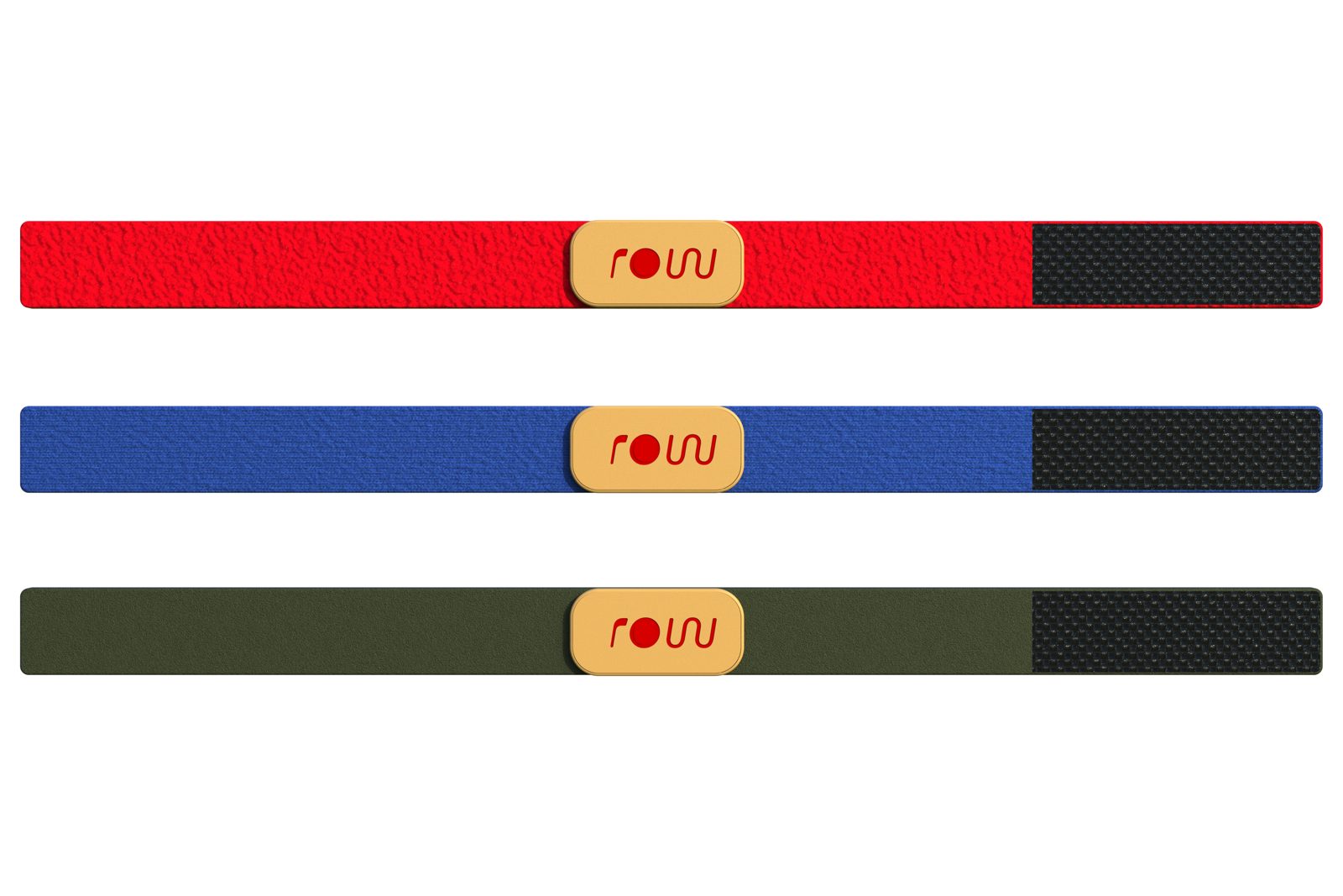 Row color-coded wristbands