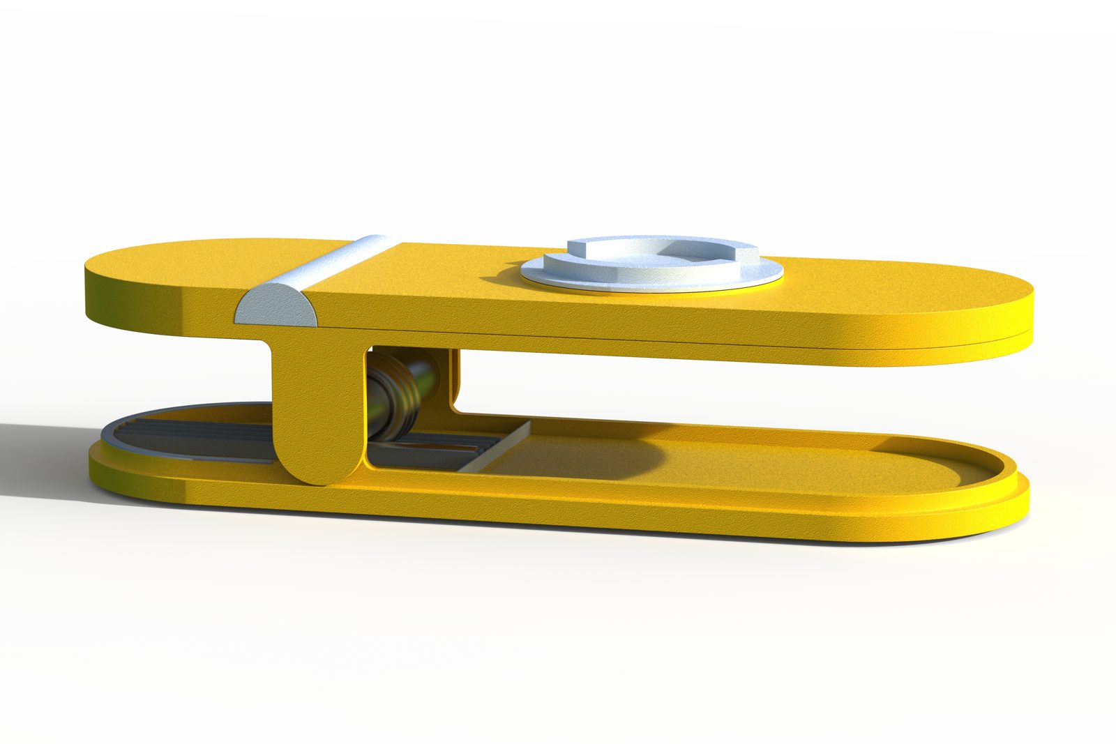 Row clip mount mechanism